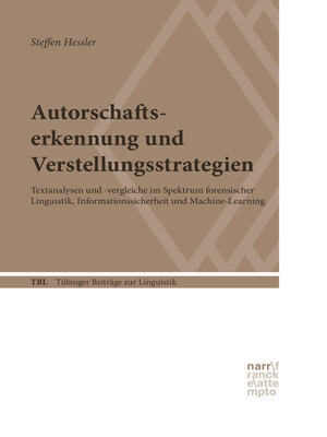 cover image of Autorschaftserkennung und Verstellungsstrategien